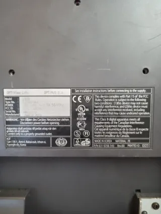 Pantalla cptimus 15v