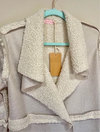 Abrigo borreguito talla única