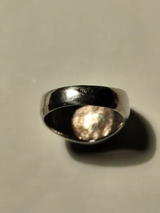 Anillo Sello Plata de Ley