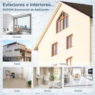 Sellador Invisible Impermeable, XUDOAI 1KG Imperme