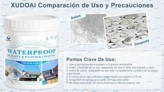 Sellador Invisible Impermeable, XUDOAI 1KG Imperme