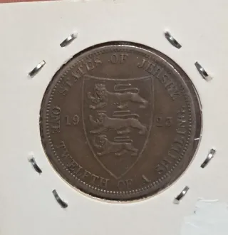 1/24 Shilling 1923 Jersey Brit.