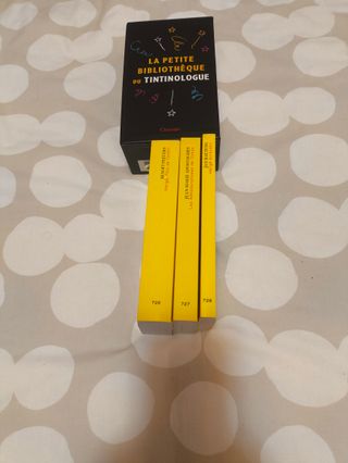 Cofre Tintin coleccionista Petite Bibliotheque