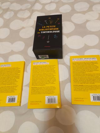 Cofre Tintin coleccionista Petite Bibliotheque