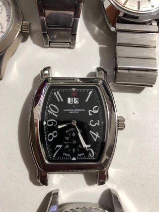 Lotto Orologi Anrou, Guess Argento Bianco,eberhard