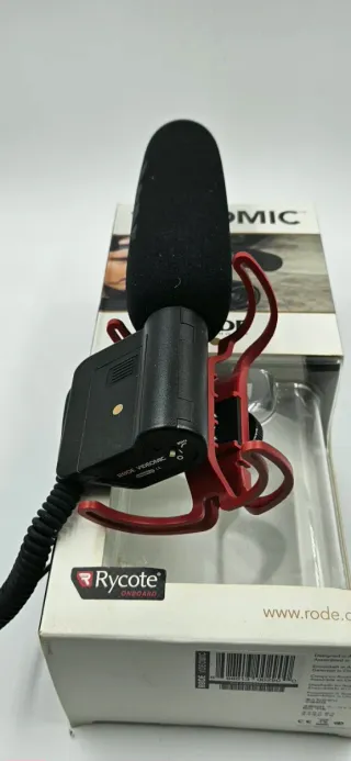 Micrófono Rode VideoMic Rycote