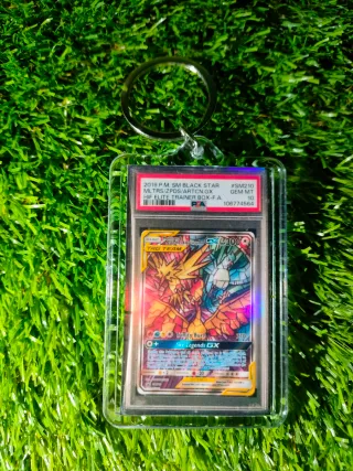 PSA Pokemon TCG Cards llavero