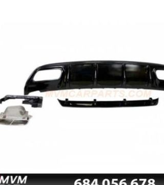 Difusor Trasero Mercedes W176 AMG 2012-2018 Look A