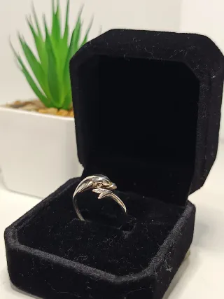 Anillo Plata 925 Delfín