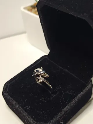 Anillo Plata 925 Delfín