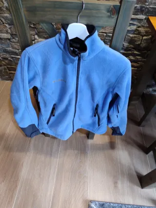 Chaqueta Columbia Titanium Mujer Azul/Gris