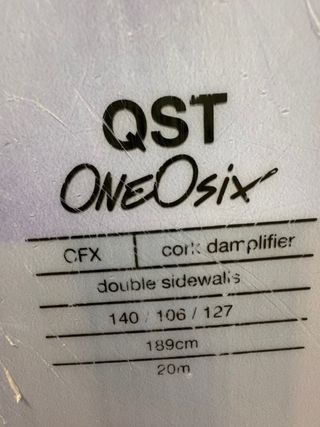 Esquís Salomon QST 106  189cms