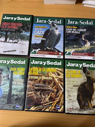 Packs documentales caza DVD Jara y Sedal