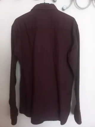 Camicia uomo FB bordeaux taglia L