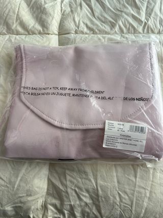 Bolso cambiador rosa bebé