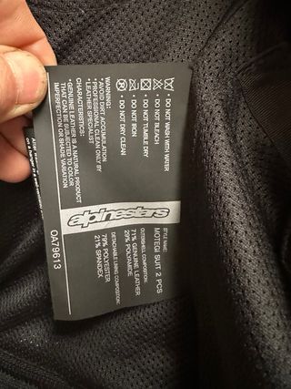 Chaqueta y pantalón Moto Alpinestars Piel