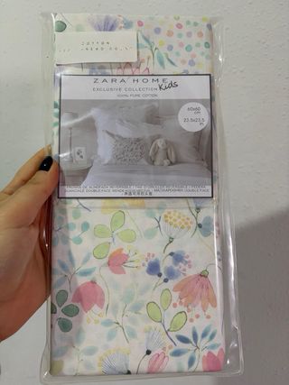 Funda Cojín Zara Home Kids 60x60cm Algodón