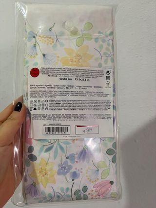 Funda Cojín Zara Home Kids 60x60cm Algodón