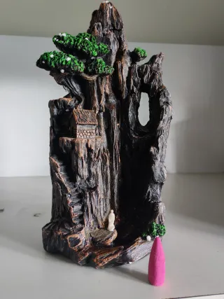 Inciensario Cascada Resina