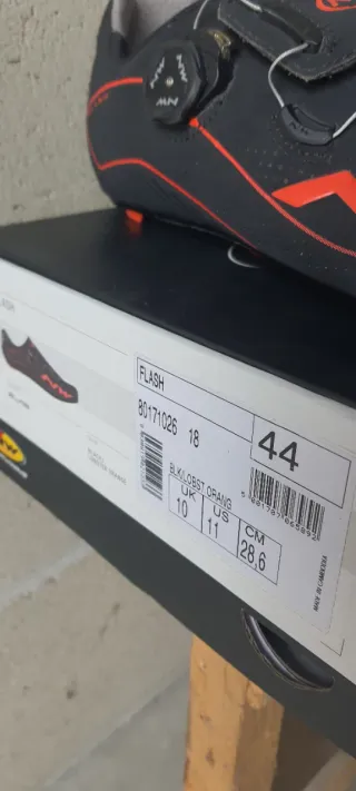 Scarpe Northwave Ciclismo Nero Arancio