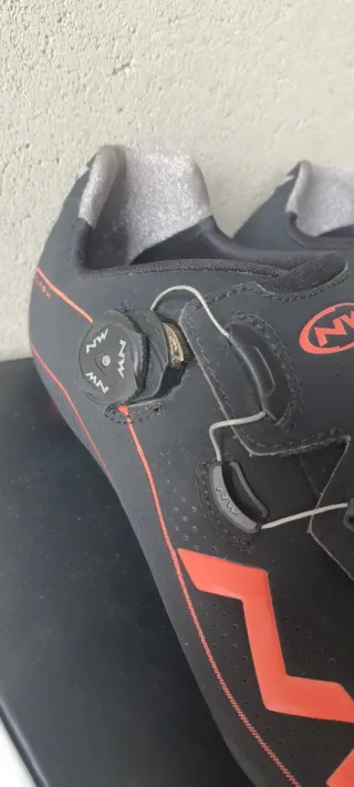 Scarpe Northwave Ciclismo Nero Arancio