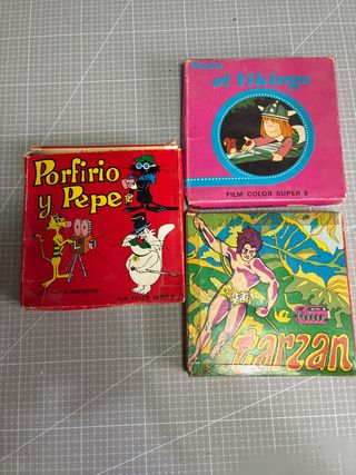 3 Bobinas Cine Super 8 Color