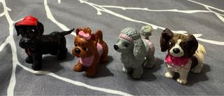 Lote 8 figuras perros (juguetes o coleccionismo).