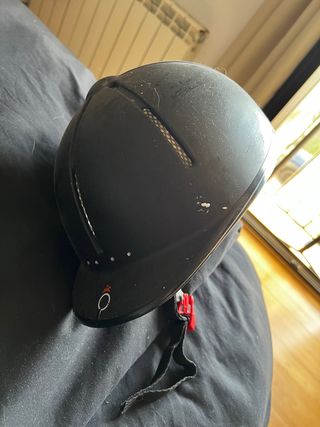 Casco Hípica Equitación Negro