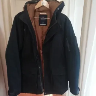 Anorak Green Coast Hombre Negro Talla L