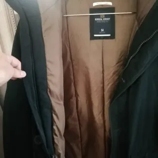 Anorak Green Coast Hombre Negro Talla L