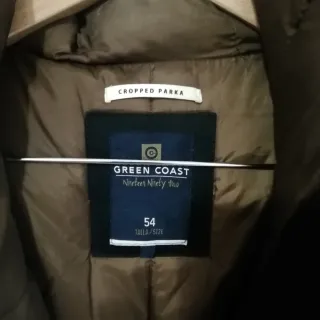 Anorak Green Coast Hombre Negro Talla L