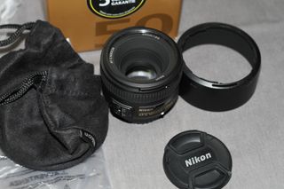 Objetivo Nikon AF-S 50mm 1.8G