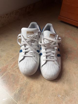 Adidas Superstar Blancas Talla 45 1/3