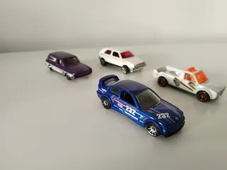 Lote 4 Coches Hot Wheels