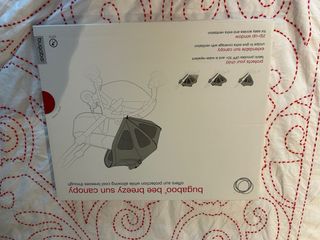 Capota Bugaboo 5 Roja Ventilada