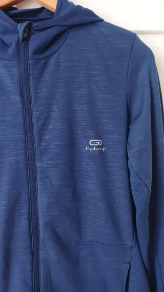 Sudadera con capucha Kalenji azul