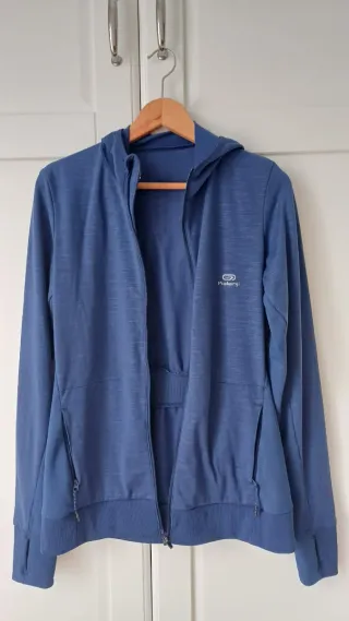 Sudadera con capucha Kalenji azul