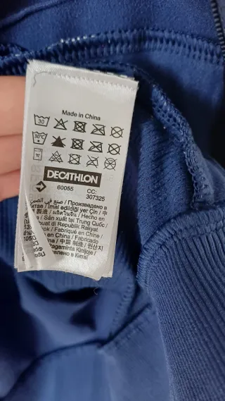 Sudadera con capucha Kalenji azul