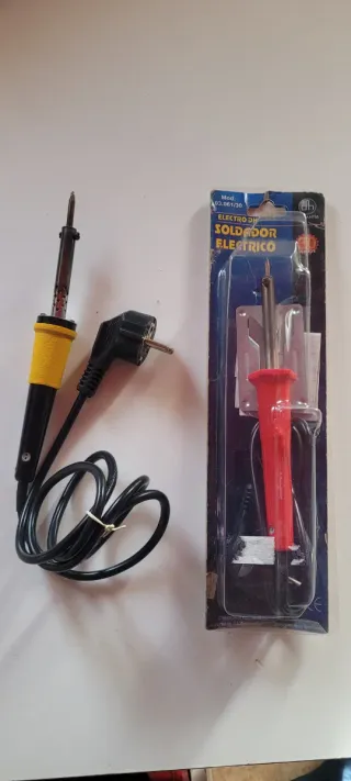 Soldador eléctrico estaño