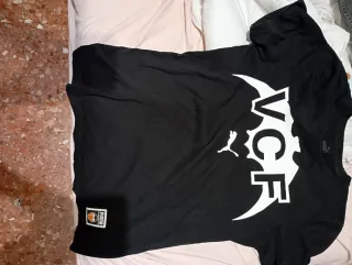Camiseta Puma Valencia VCF Negra para edad 13 14