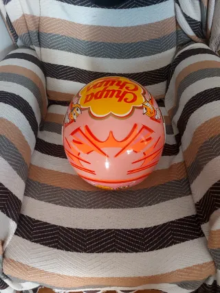 Casco Moto Chupa Chups Rosa