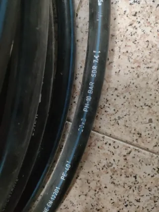 Tubo Polietileno 20x3 PN10