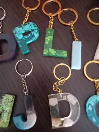 Llaveros Resina Artesanales