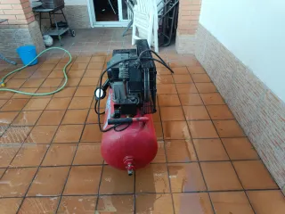 Compresor 3cv 100L Portátil 220v