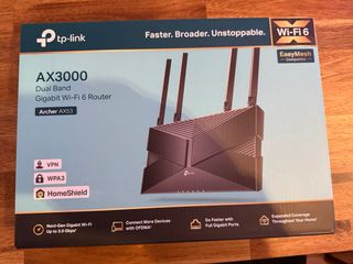 Router TP-Link AX3000 Wi-Fi 6 Dual Band