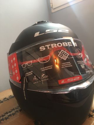 Casco de moto LS2 Strobe ii
