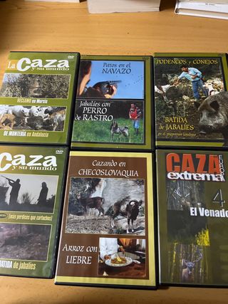 Pack 6 DVDs de Caza