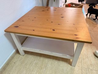 Mesa de centro de madera 90x90