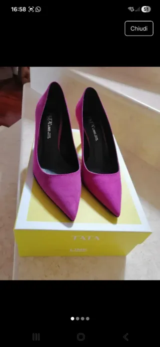 Décolleté TATA rosa