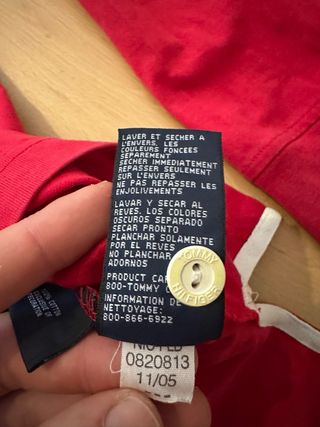 Polo manga larga Tommy Hilfiger Talla L